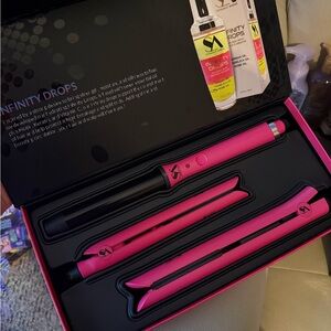 Pink Hair Styling Set